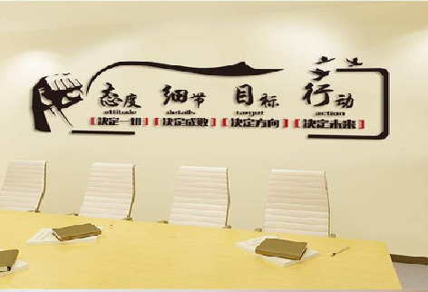 达州企业文化墙主要展示什么？