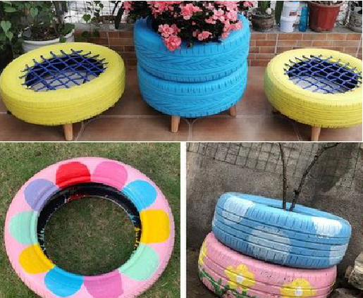 达州墙体彩绘-变废为宝