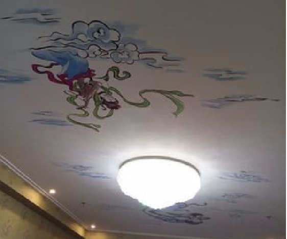 达州如何快速绘制天花板上的手绘墙？