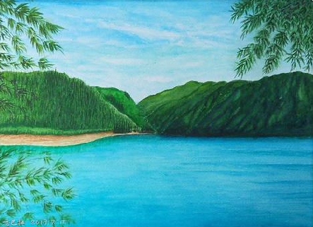 达州在墙绘中，如何绘画绿水青山？