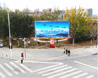 达州户外大屏广告投放要点。